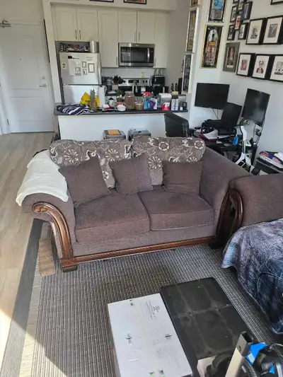 Free Loveseat Available Pick Up in Waterdown, View more