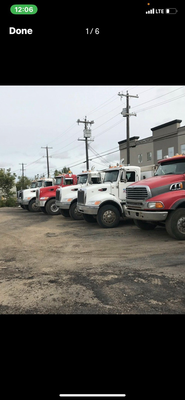 Snow haul tandem and Tridump service on call 24/7 in Other in Edmonton