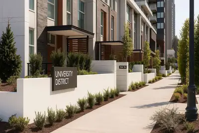 Furnished 1-Bedroom in New Surrey Central Building – $1,200 + Utilities Additional occupancy charge...