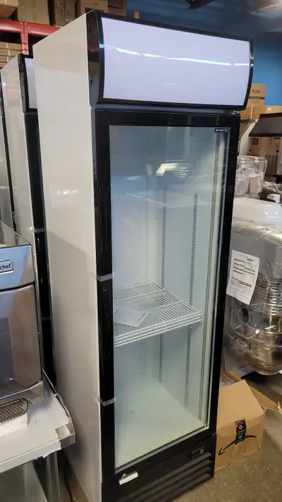 Brand New Single Glass Door 23" Wide Display Refrigerator, View more