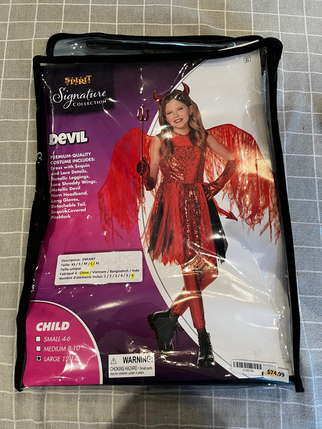 Diable Devil // Halloween costume d'Halloween // enfant fille dans Costumes  à Laval/Rive Nord