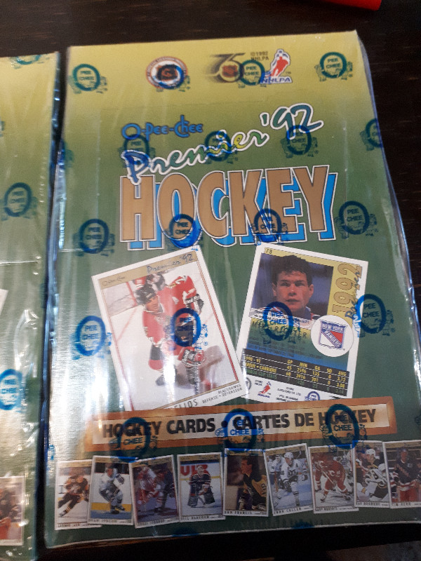 1991-92 O-Pee-Chee Premier Hockey Sealed Box in Arts & Collectibles in Chatham-Kent
