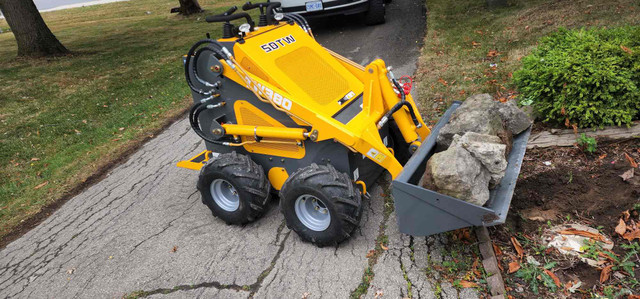 Mini skid steer & concrete breaker  for rent  in Other in Hamilton - Image 4