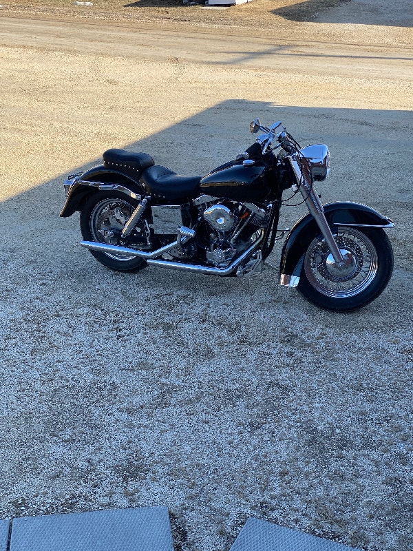 1976 Harley Davidson FLH Custom Street, Cruisers & Choppers