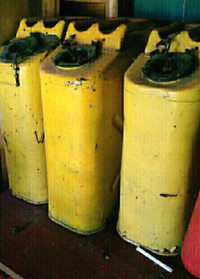 US Army gas cans