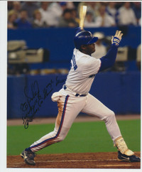 ORIGINAL TORONTO BLUE JAYS SIGNED 8" x 10" PHOTOGRAPH #B