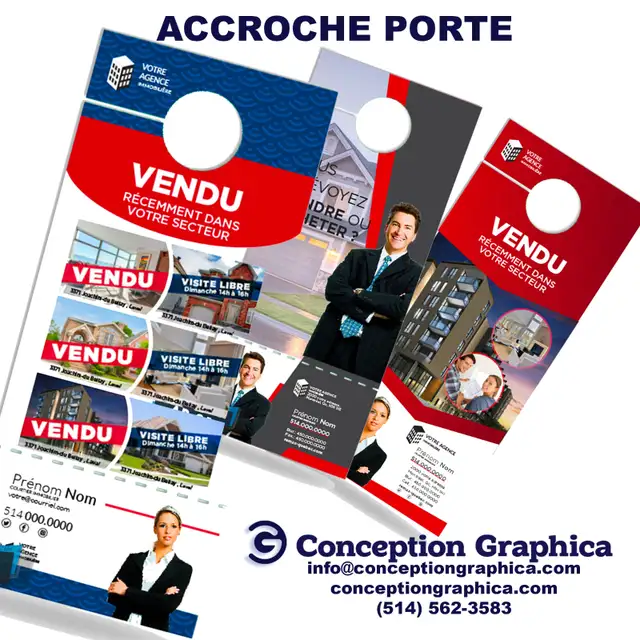 Graphiste – Logo, Cartes d’affaires, Site web, Imprimerie in Other Parts & Accessories in City of Montréal - Image 5