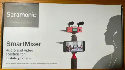 Saramonic SmartMixer Audio/Video Mixer Kit for Smartphones, View more