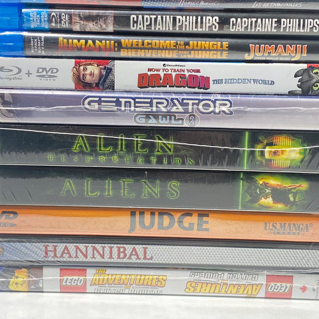 Blu ray and dvd movies & shows Brand new sealed  in CDs, DVDs & Blu-ray in Winnipeg - Image 3