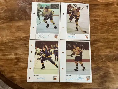 4. 1971-72 Toronto Sun Action Players Signed Los Angeles Kings !, View more