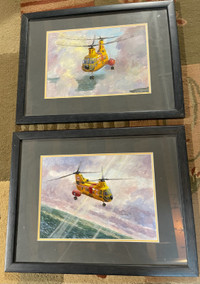 Canadian Military Search And Rescue Helicopter Prints