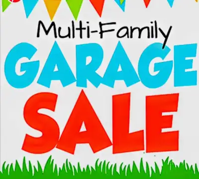 Multi Family Garage Sale, View more