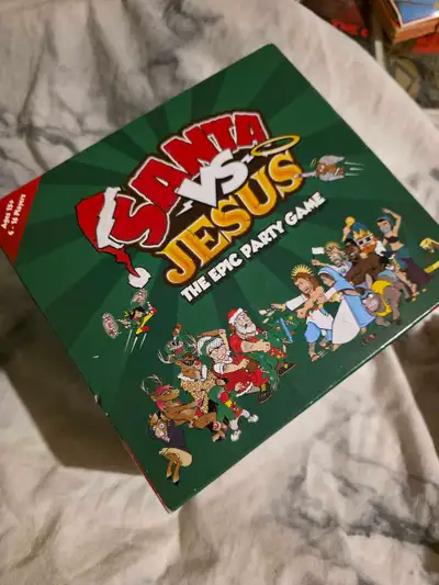 Santa vs Jesus hilarious family game, View more
