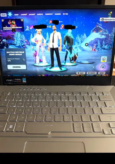 asus rog zephyrus G14 (silver) gaming lap top. , View more