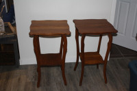 Pair of antique plant stands