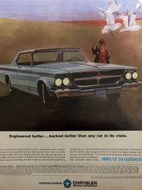1964 Chrysler New Yorker Original Ad