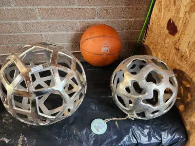 Silver Decorative Sphere (metal), View more