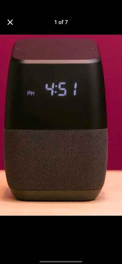 This Insignia Voice Smart Bluetooth Speaker with Google Assistant is in good condition and ready to...