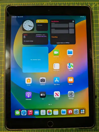 128GB iPad Pro 9.7 with case, View more