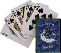 VANCOUVER CANUCKS ........ NHL playing cards