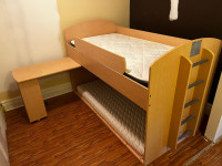 Loft bed bunk bed with desk 