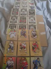 carte de hockey tim horton 2019-20 lot de 40 cartes insert set
