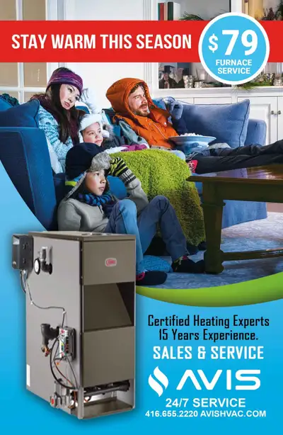 ,BRAND NEW FURNACE INSTALLED416-655-2220 AVIS HEATING SERVICE $5, View more