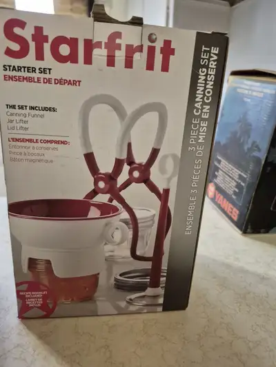 Starfrit neuf ensemble 3 pièces de mise en conserve, View more