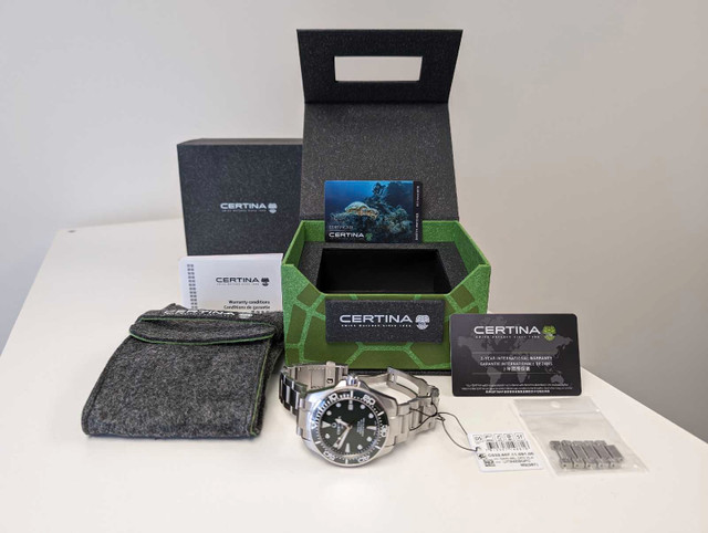 WATCH - MEN'S CERTINA SWISS AUTOMATIC DS ACTION DIVER STAINLESS  in Jewellery & Watches in Bedford - Image 3