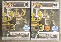 One piece Armored chopper funko shop exclusive for sale set of 2