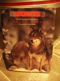 WOLVES ( CANDACE SAVAGE ) BOOK