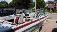 Royal Canadian Bow Raider Boat with Trailer and 35 HP Mercury