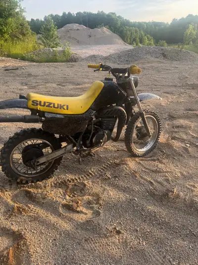 1998 ds 80cc 2 stroke susuki Bike runs and drive well was just serviced few weeks ago and last week...