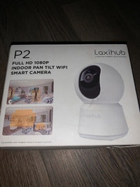 Laxihub P2 Full HD 1080p indoor pan tilt wifi smart camera $30