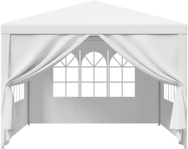 10'x10' Outdoor Canopy Tent Patio Gazebo Party Wedding Tent in Patio & Garden Furniture in Mississauga / Peel Region - Image 3