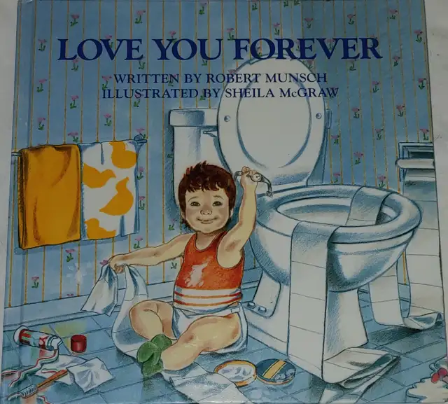 Love You Forever by Robert Munsch Large Hard Cover Book in Children & Young Adult in London - Image 2