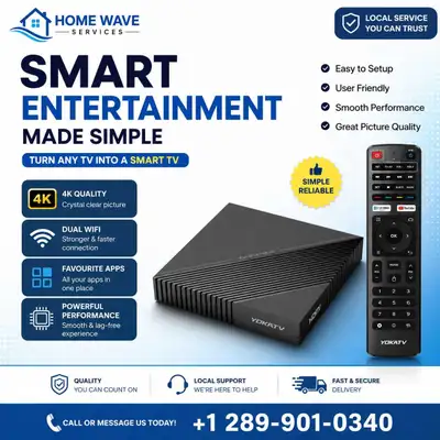 Yokatv 4K Smart TV Box, View more