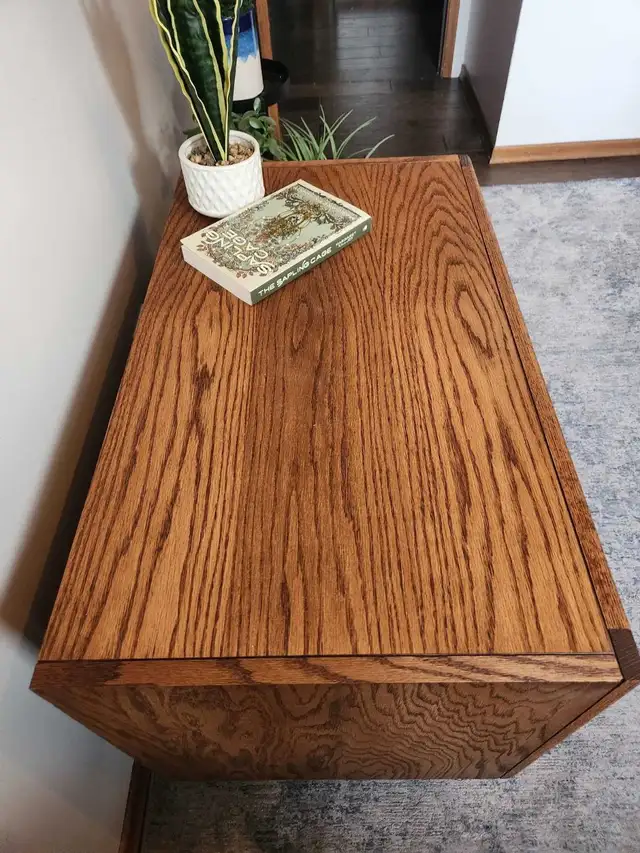 mid-century modern cabinet with pullout shelf in Bookcases & Shelving Units in Edmonton - Image 5