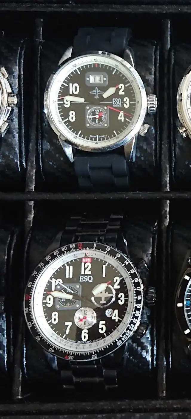 ESQ Beacon Black (ESQ by Movado) Chronograph Watch in Jewellery & Watches in City of Toronto - Image 6