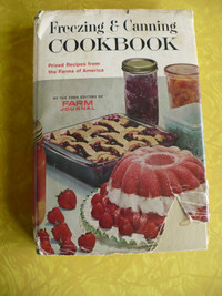 FREEZING & CANNING COOKBOOK ( BOOK VINTAGE 1963 )