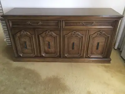 Solid Wood Low Sideboard, View more