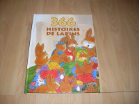 Livre Neuf 366 histoires de lapins