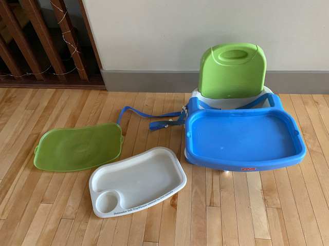 Fisher Price Booster with trays in Feeding & High Chairs in Calgary