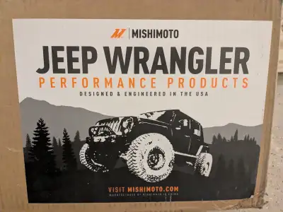 Brand New in unopened box, Mishimoto Radiator for a Jeep TJ 97-06 Auto or Manual. Comes with a life...