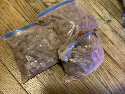 $5 per bag. Great aquariums but can be used for other stuff. Lava rocks are great biomedical in aqua...