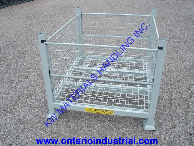 $ 99 USED WIRE MESH BINS, WIRE BASKETS. LOWEST PRICE ON KIJIJI. in Other in Edmonton - Image 2
