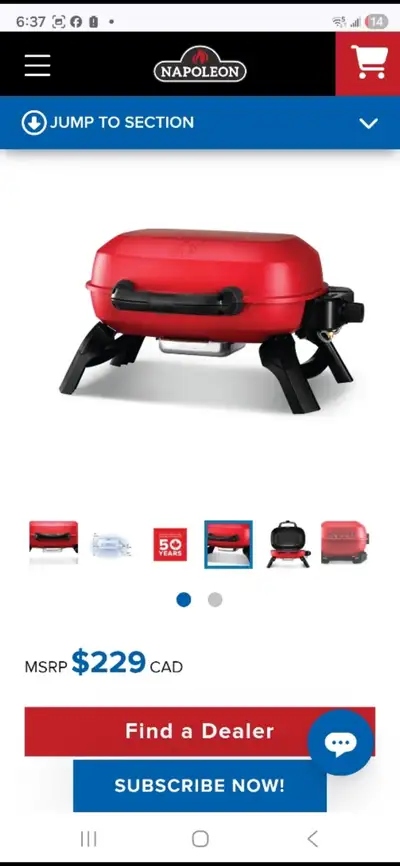 New BBQ. TQ240 Napoleon