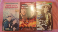 VHS vintage western/action - JOHN WAYNE