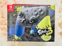 New, sealed. Nintendo switch pro controller, Splatoon 3 version