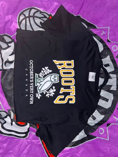 OVO X Roots T-Shirt Black, View more